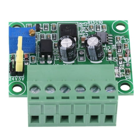 Convertisseur facile /à c/âbler et pratique /à utiliser 1-3KHZ 0-10V PWM Signal to Voltage Converter Module Carte analogique num/érique